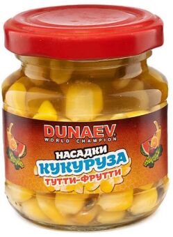 Насадка стеклобанка DUNAEV Кукуруза Тутти-Фрутти 100мл Насадка стеклобанка DUNAEV Кукуруза Тутти-Фрутти 100мл