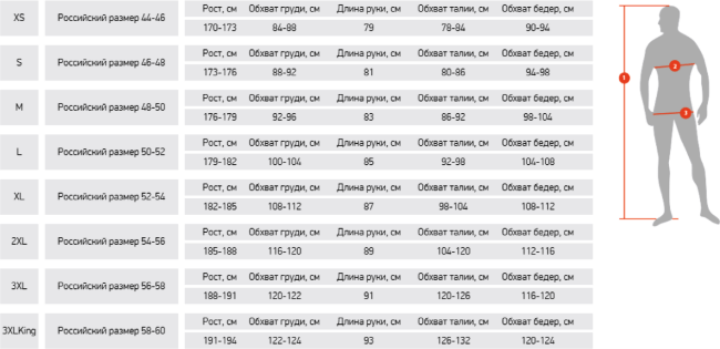 Костюм зимний ALASKAN Savoonga серый/черный S