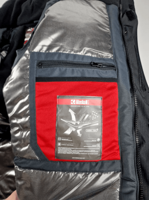 Костюм зимний ALASKAN Savoonga серый/черный S