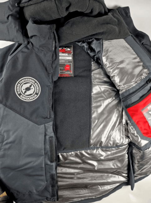 Костюм зимний ALASKAN Savoonga серый/черный S