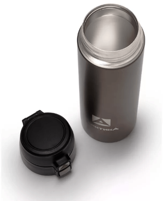 Термос АРКТИКА 705-350 карманный питьевой 0.35л черный