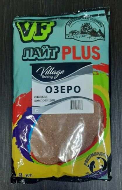 Прикормка VILLAGE FISHING Лайт PLUS Озеро сладкая композиция 0,9кг Прикормка VILLAGE FISHING Лайт PLUS Озеро сладкая композиция 0,9кг