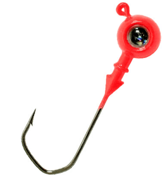 Джиг-головка крашеная ПТФ МОРМЫШ Шар 48гр кр-к: VD-079 №6/0 цв:01-красный 3шт/уп Джиг-головка крашеная ПТФ МОРМЫШ Шар 48гр кр-к: VD-079 №6/0 цв:01-красный 3шт/уп