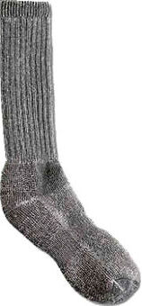 Носки Orvis "Superior comfort" 65% шерсть, 35% нейлон серый р:M (38-40)