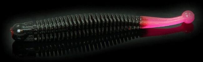 Силикон приманка BORODA BAITS Mila Neo DC SS 70мм 1.5гр Чёрн/Ярко-роз Сыр 8шт/уп