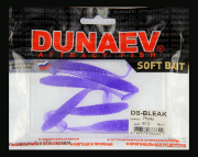 Приманка DS-BLEAK 75мм 6шт/уп, цвет (610) фиолетовый, блестки серебрянные Приманка DS-BLEAK 75мм 6шт/уп, цвет (610) фиолетовый, блестки серебрянные