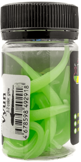 Силиконовая приманка TROUT ZONE Vyun 3" GLOW сыр/щербет 7шт/уп Силиконовая приманка TROUT ZONE Vyun 3" GLOW сыр/щербет 7шт/уп