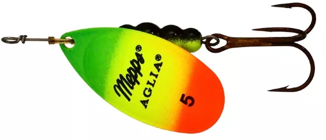 Блесна вращающаяся MEPPS Aglia OR/TIGER №5 13гр
