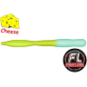 Силиконовая приманка FRESH LURES FlatWorm 3.1”/77мм Сыр #503 7шт/уп