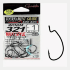 Крючок офсетный GAMAKATSU Worm 321 Bulky Style #1 кованый черный 7шт/уп