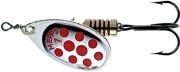 Блесна вращающаяся MEPPS Aglia Decore AG/RG (серебро/красн) №1 3,5г Блесна вращающаяся MEPPS Aglia Decore AG/RG (серебро/красн) №1 3,5г