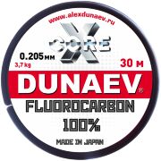 Флюорокарбон DUNAEV X-Core Fluorocarbon 100% 30м 0.205мм, 3,70кг Флюорокарбон DUNAEV X-Core Fluorocarbon 100% 30м 0.205мм, 3,70кг