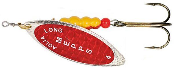 Блесна вращающаяся MEPPS Aglia Long Redbo AG (серебро) №0 2,5г Блесна вращающаяся MEPPS Aglia Long Redbo AG (серебро) №0 2,5г