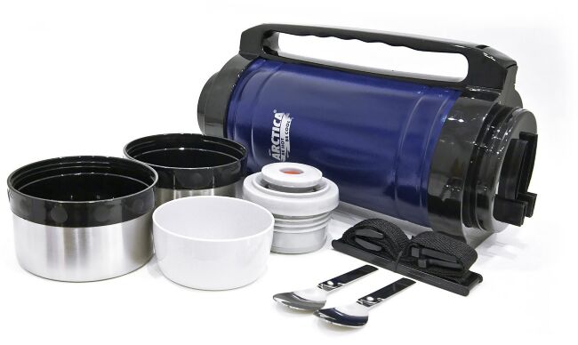 Термос АРКТИКА 202-2500 с супер-широким горлом 2.5л синий