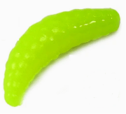 Силиконовая приманка TROUT ZONE Maggot 1.3" шартрез сыр 12шт/уп