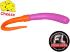 Силиконовая приманка FRESH LURES FlipWorm 3.1”/77мм Сыр #224 10шт/уп