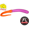 Силиконовая приманка FRESH LURES FlipWorm 3.1”/77мм Сыр #224 10шт/уп