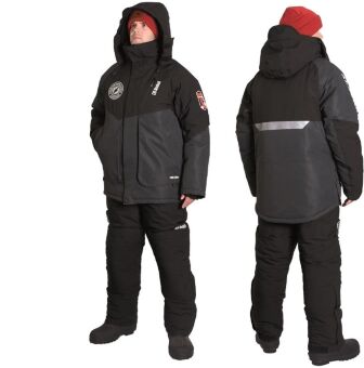 Костюм зимний ALASKAN Savoonga серый/черный L Костюм зимний ALASKAN Savoonga серый/черный L