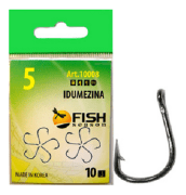 Крючок FISH SEASON Idumezina-Ring №5 колечко черный 10шт/уп 10008-05F Крючок FISH SEASON Idumezina-Ring №5 колечко черный 10шт/уп 10008-05F