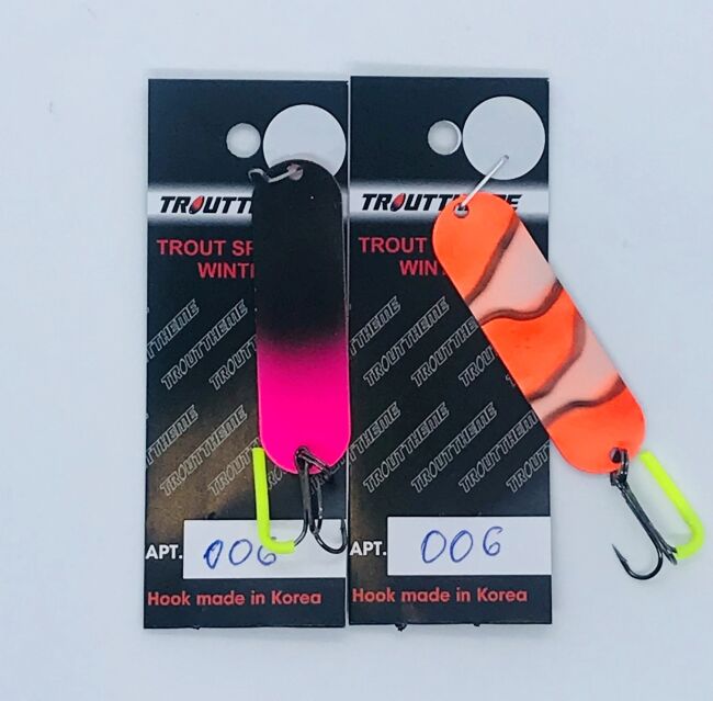 Блесна колеблющаяся TROUTTHEME Trout Special Winter 6.0гр 50мм #006