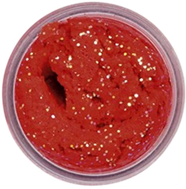 Паста форелевая Berkley Powerbait Natural Scent Glitter Trout Bait (50г) Salmon Egg Red Glitter 1152860