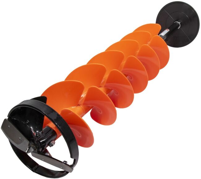 Шнек ледобура с адаптером под шуруповерт Rextor THUNDERBOLT пласт. спираль 150мм