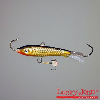 Балансир Lucky John CLASSIC 8 с тройником 80мм/04H блистер 81801-04H