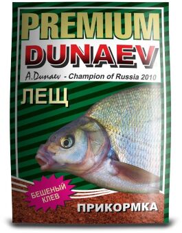 Прикормка DUNAEV Premium 1кг Лещ Красная Прикормка DUNAEV Premium 1кг Лещ Красная