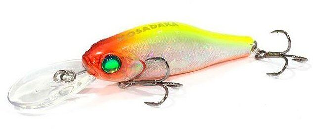 Воблер KOSADAKA Mirage XL 50F 50мм 4.2гр 0.8-1.5м цв:LME MirgxL50F-LME