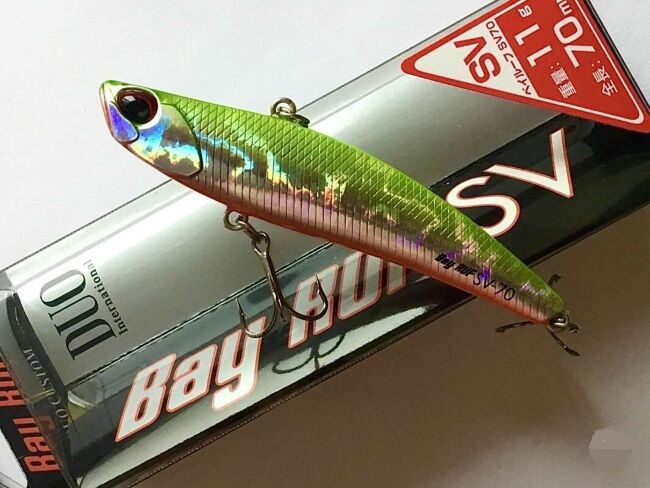 Воблер DUO Bay Ruf SV-70 70мм 11гр ADA0497 Lime Back OB