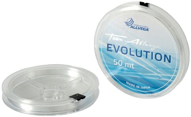 Леска монофил ALLVEGA Evolution 50м 0,05мм 0,42кг прозрачная Леска монофил ALLVEGA Evolution 50м 0,05мм 0,42кг прозрачная
