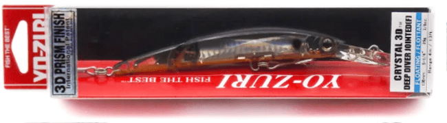 Воблер YO-ZURI Crystal 3D Minnow Deep Diver Jointed 130F 130мм 26.0гр 3.0-4.0м F1155-GHGT