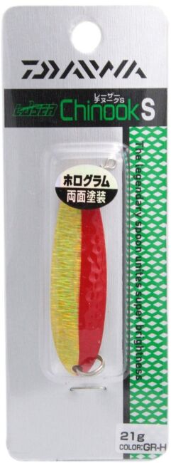 Блесна колеблющаяся DAIWA Laser Chinook S 21гр 60мм #GR-H