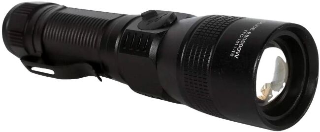 Фонарь ручной светодиодный YYC 1811-T6 алюминий, 3 режима(UF,белый,красный) 3.7V/ 3*ААА (зарядка 12/220)