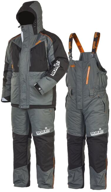 Костюм зимний NORFIN Discovery 2 серо-чёрный р.XXL Костюм зимний NORFIN Discovery 2 серо-чёрный р.XXL