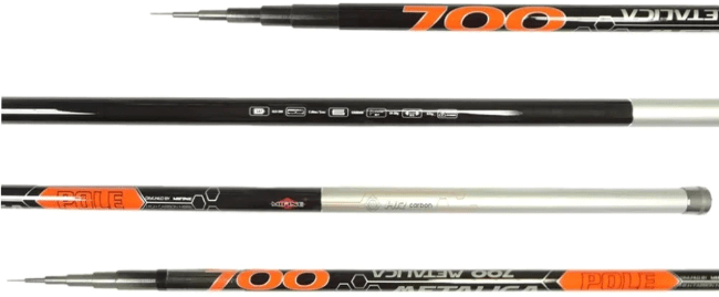 Удилище без колец MIFINE Metalica Pole 7.0м 10-30гр 7-част 413-700