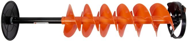 Шнек ледобура с адаптером под шуруповерт Rextor THUNDERBOLT пласт. спираль 200мм