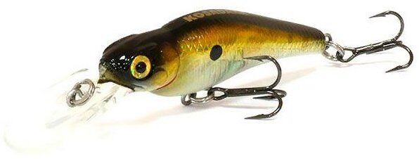 Воблер KOSADAKA Brisk XL 55F 55мм 5.05гр 0.5-1.5м цв:GTR BrskxL55F-GTR