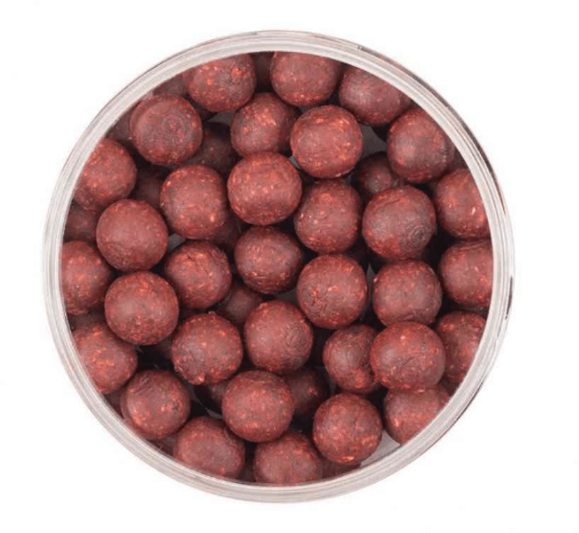 Насадочные бойлы пылящие MINENKO Squidberry (кальмар/ягоды) Ø14мм 120гр/бан.