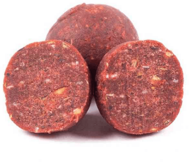 Насадочные бойлы пылящие MINENKO Squidberry (кальмар/ягоды) Ø14мм 120гр/бан.