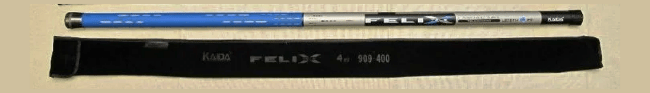 Ручка для подсачека KAIDA Fortexa Felix 4.00м телескоп арт:909-400