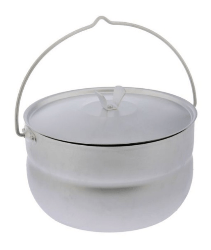 Котелок ШТАМП 8л с крышкой алюминиевый Котелок ШТАМП 8л с крышкой алюминиевый