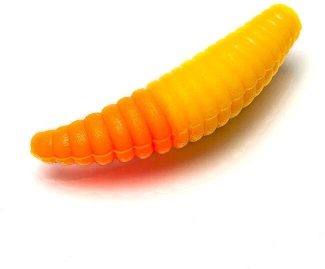 TFT Приманка силиконовая 38 мм. KUKA Цвет: K-25 Жёлтый-Оранжевый, Аромат: Сыр, 10шт. TFT Приманка силиконовая 38 мм. KUKA Цвет: K-25 Жёлтый-Оранжевый, Аромат: Сыр, 10шт.