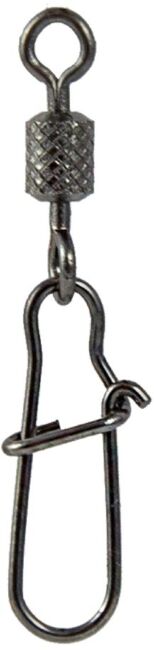 Вертлюжок с застежкой FISH SEASON Swivel With Snap №6 18кг 8шт/уп 3023-08F09