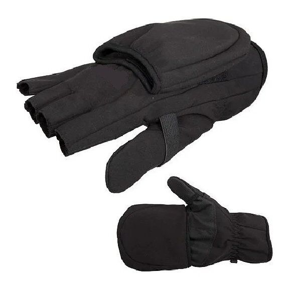 Перчатки–варежки трикотажн утепл в ассорт.