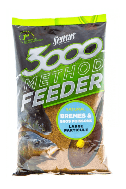 Прикормка Sensas 3000 Method Feeder BREAM&BIG FISH 1кг (70752)