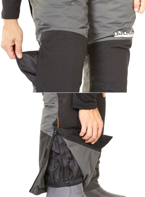 Костюм зимний NORFIN Discovery 2 серо-чёрный р.XXXL