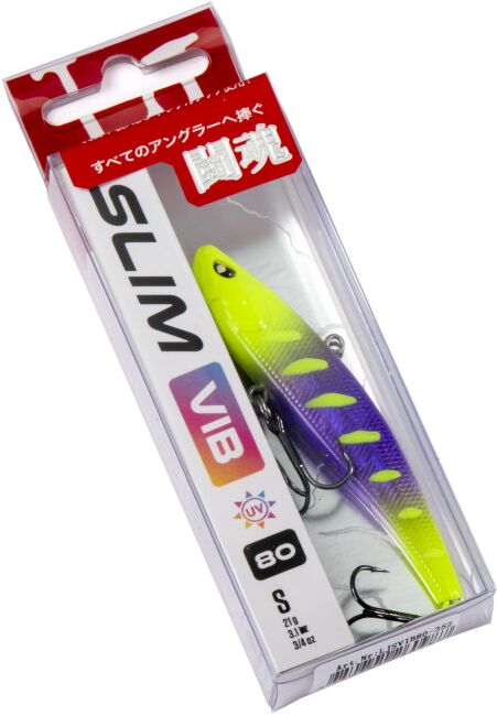 Воблер тонущий вертикальный LJ Pro Series SLIM VIB S 80.00/352 Воблер тонущий вертикальный LJ Pro Series SLIM VIB S 80.00/352