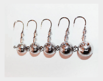 Джиг-головка крючок Gamakatsu №6/0 26гр никель 1шт. Джиг-головка крючок Gamakatsu №6/0 26гр никель 1шт.