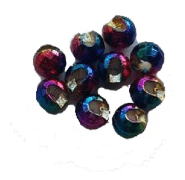 Вольфрамовая головка с вырезом гранёная TSR BH F 4.5мм 0.67гр #Rainbow 10шт/уп Вольфрамовая головка с вырезом гранёная TSR BH F 4.5мм 0.67гр #Rainbow 10шт/уп